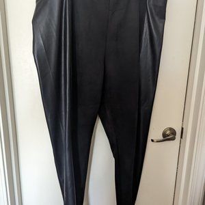Suede and pleather Marc New York pants